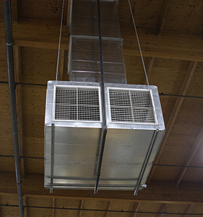 Evaporative Cooling Unit Drop Through Install - Cambridge Air Solutions®